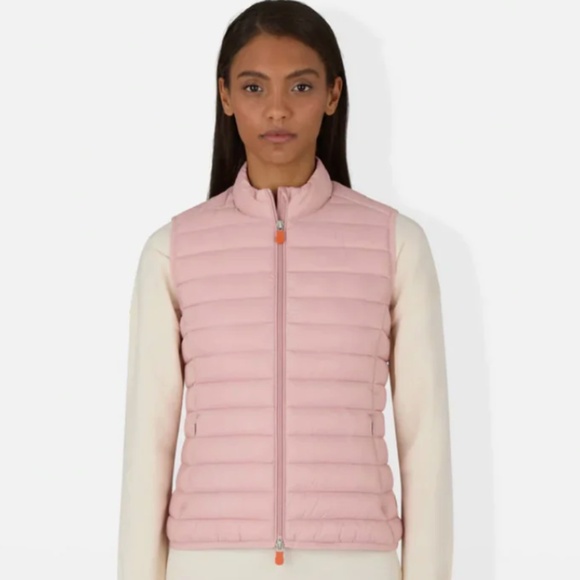 SAVE THE DUCK ANITA PINK VEST -Size Small - Picture 3 of 10